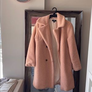 Soft Pink Winter Jacket